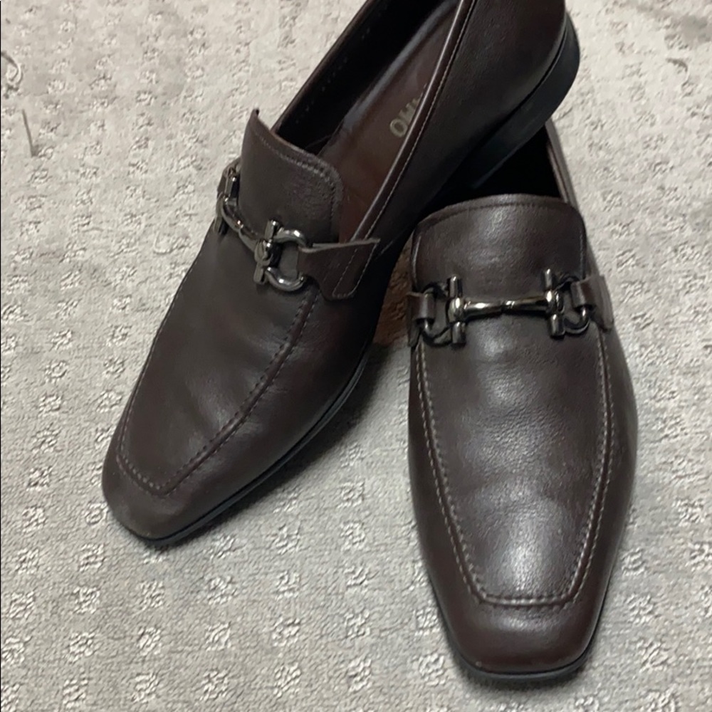Ferragamo Bit Loafers size 13 US
